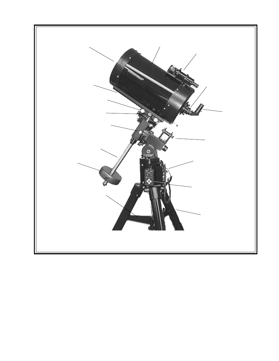 Cm-1100 parts diagram, Cm-1100 | Celestron 11065 User Manual | Page 9 / 80