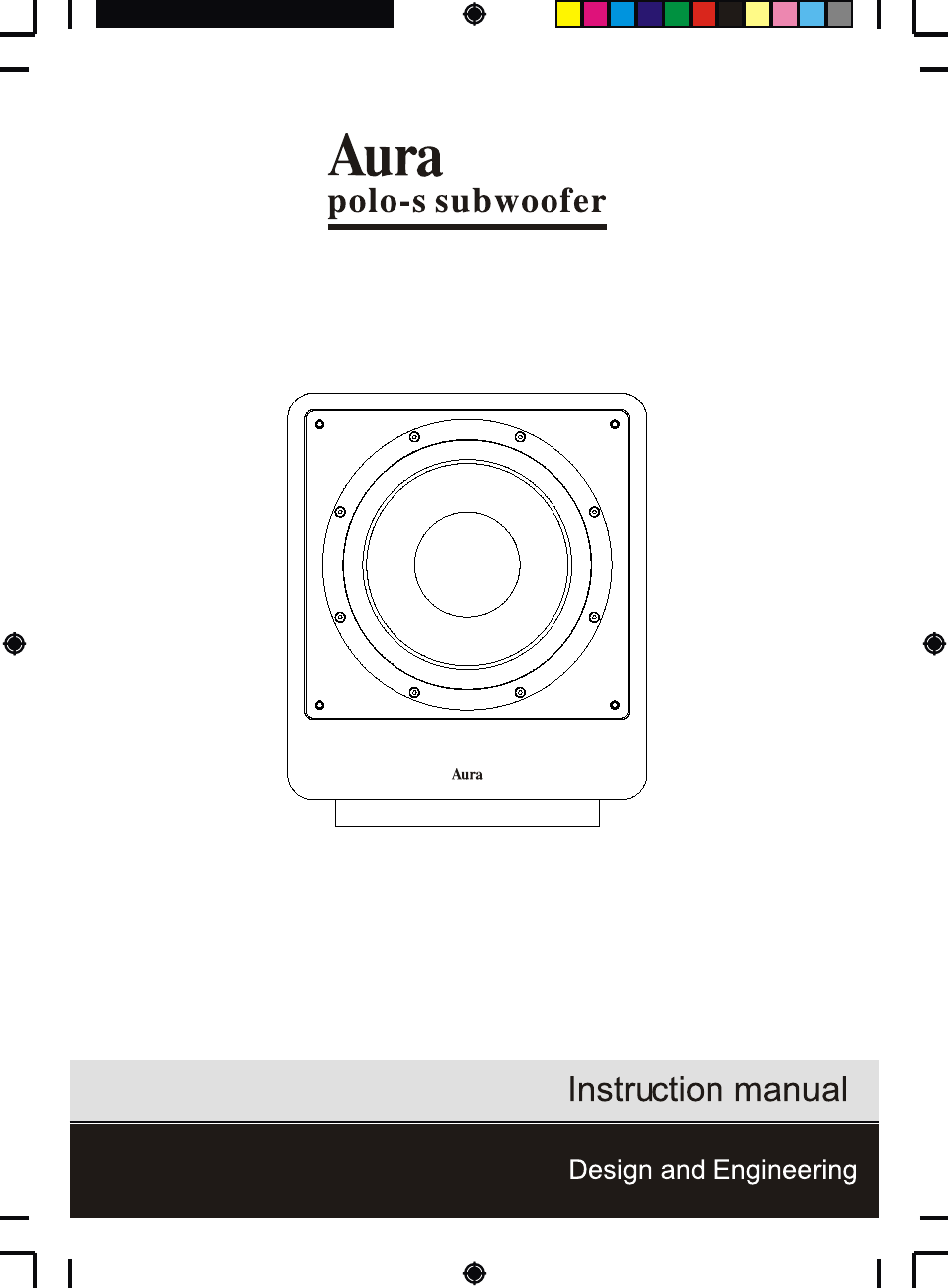 April Music Aura Aura polo-s subwoofer User Manual | 8 pages