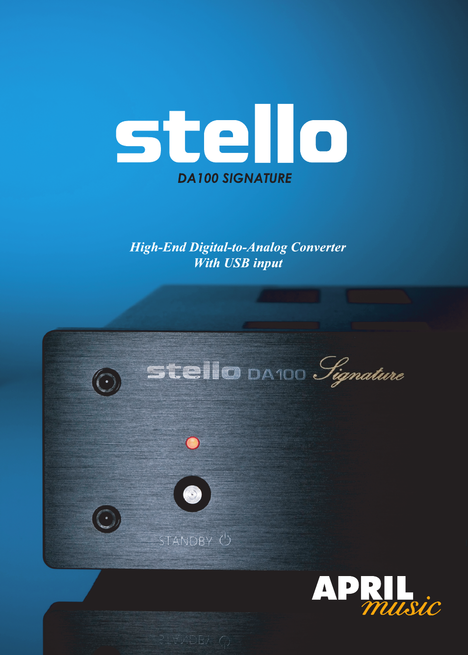 April Music Stello DA100 Signature User Manual | 15 pages