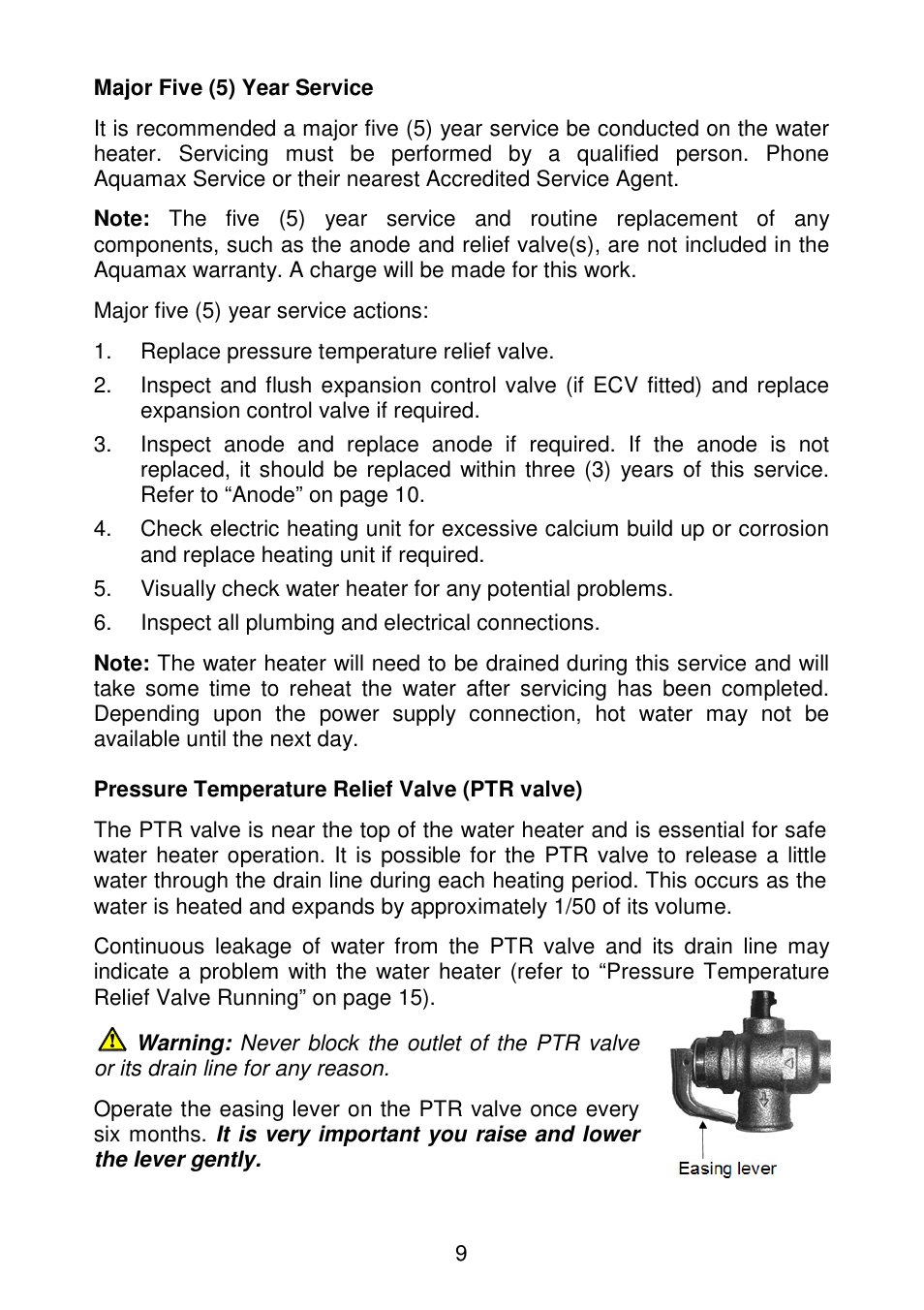 AquaMAX EM50 Series User Manual | Page 10 / 36