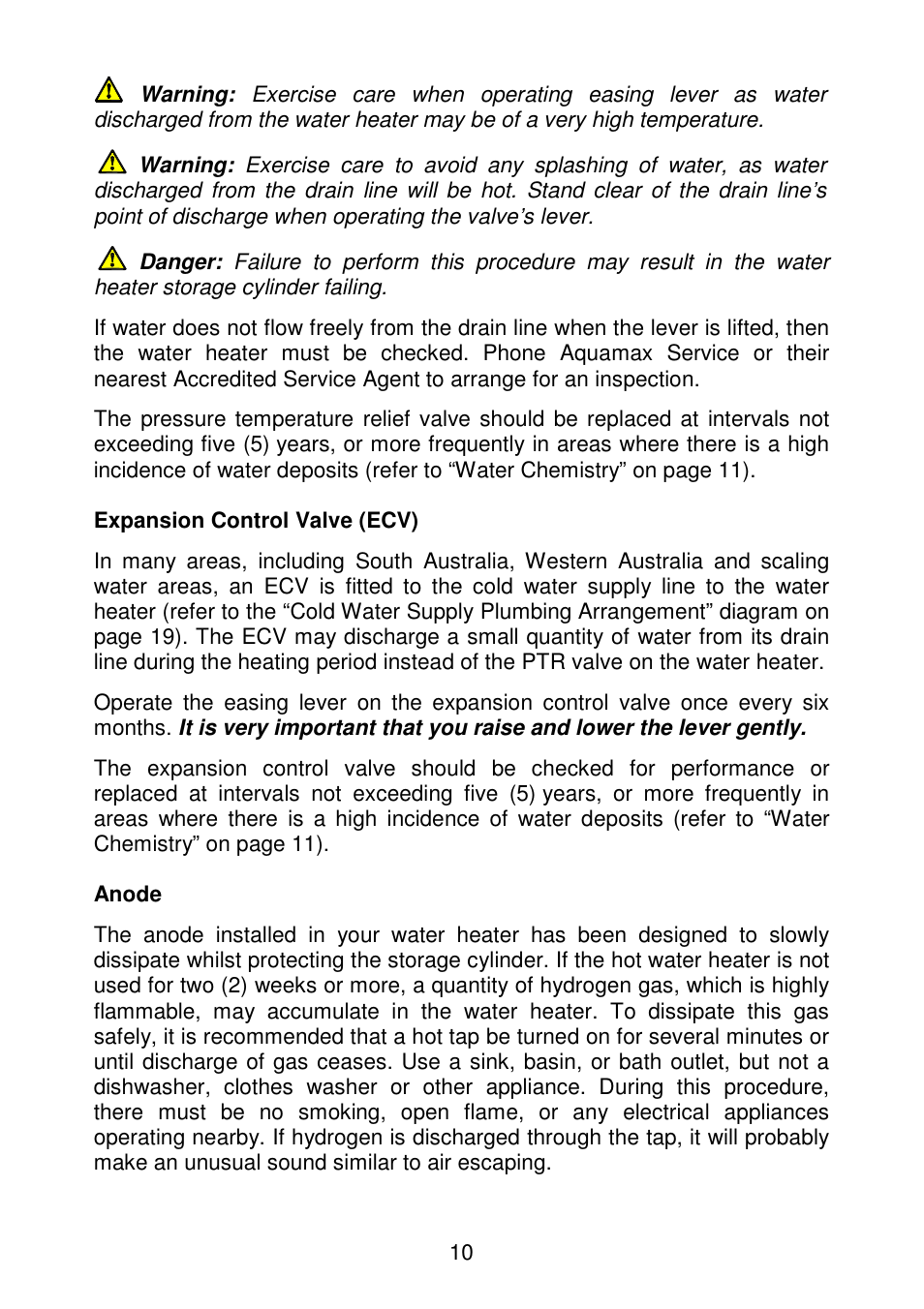 AquaMAX EM50 Series User Manual | Page 11 / 36