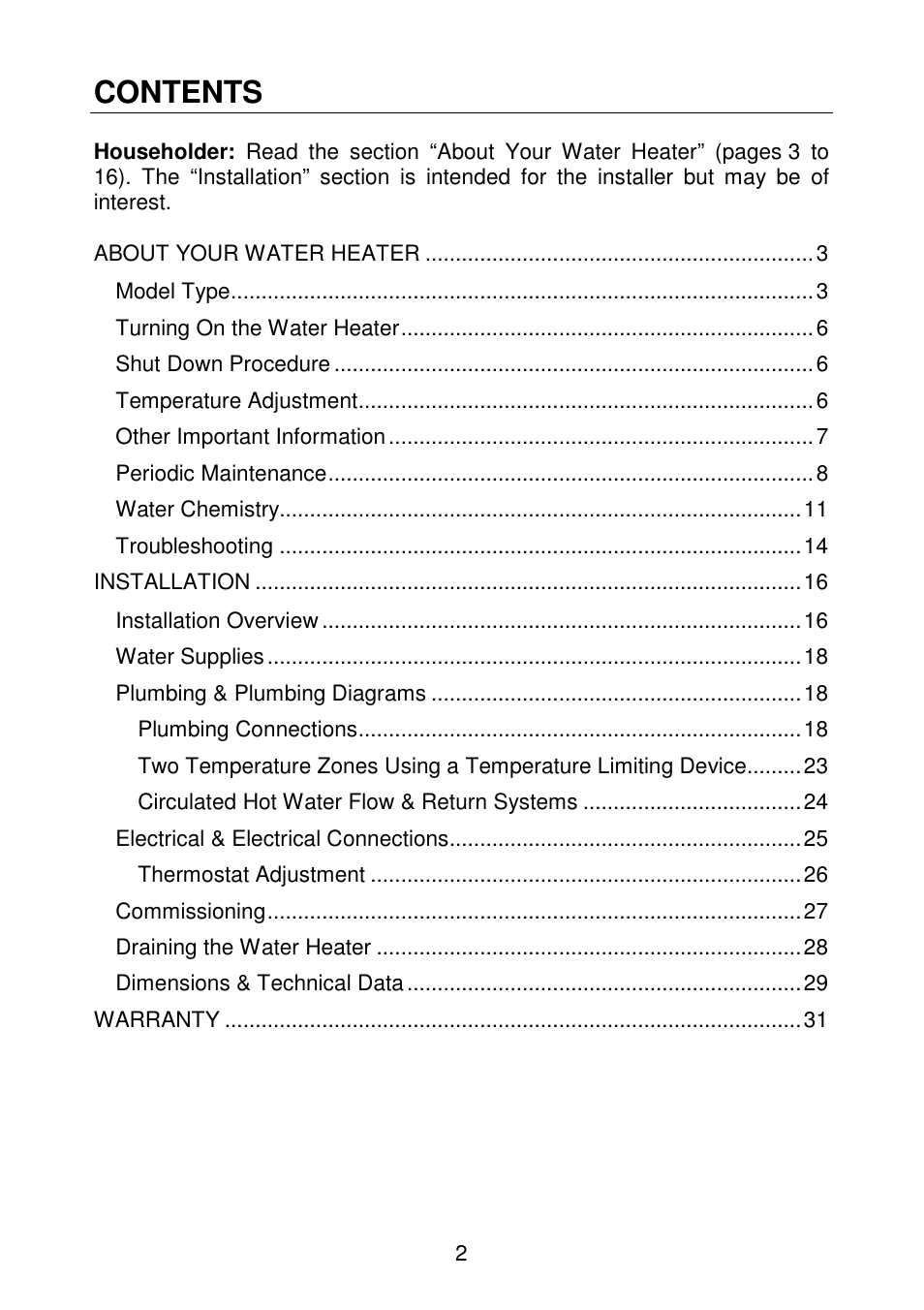 AquaMAX EM50 Series User Manual | Page 3 / 36