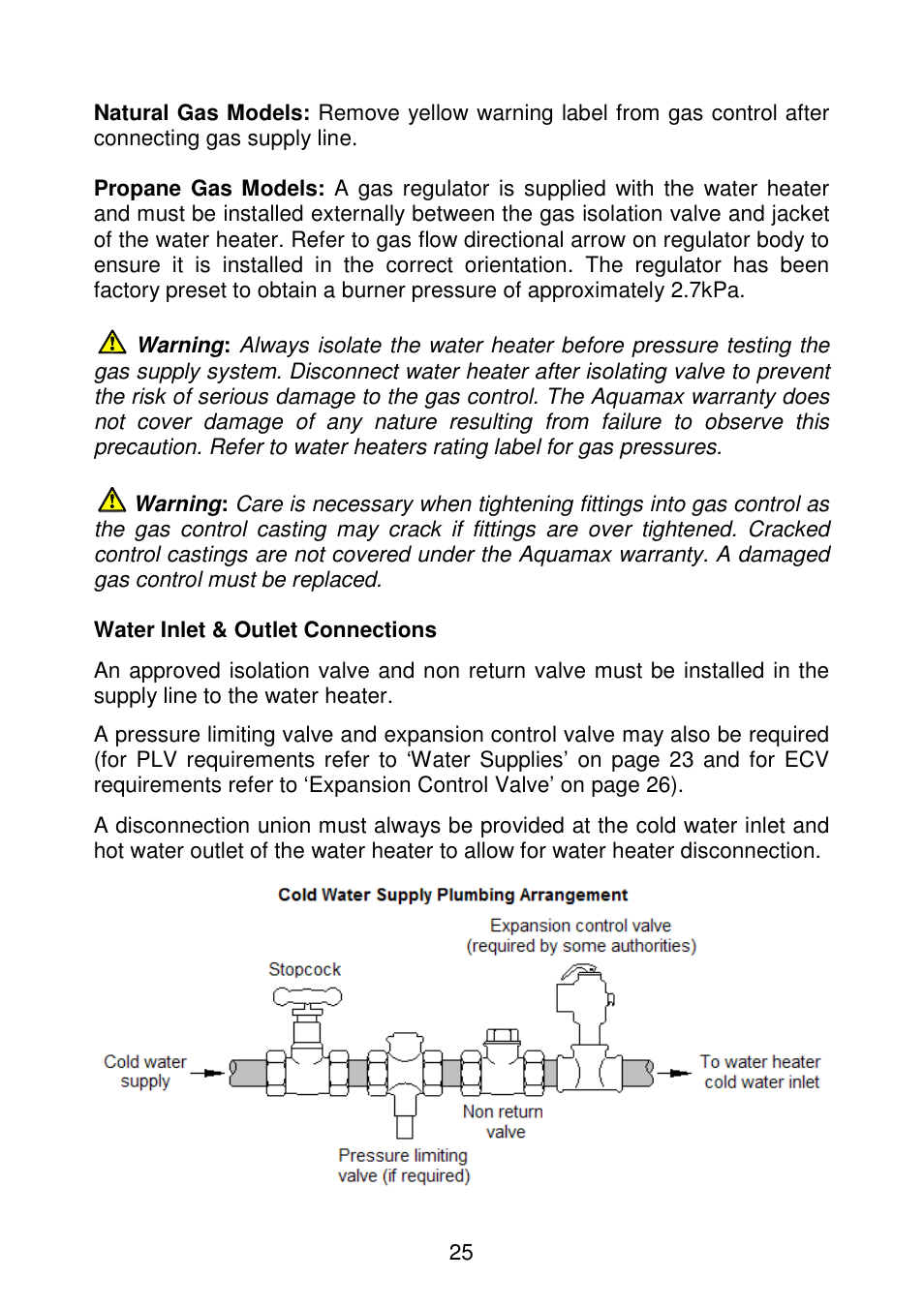 AquaMAX G270VE Series User Manual | Page 26 / 44