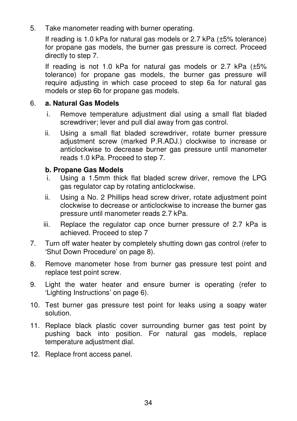 AquaMAX G270VE Series User Manual | Page 35 / 44