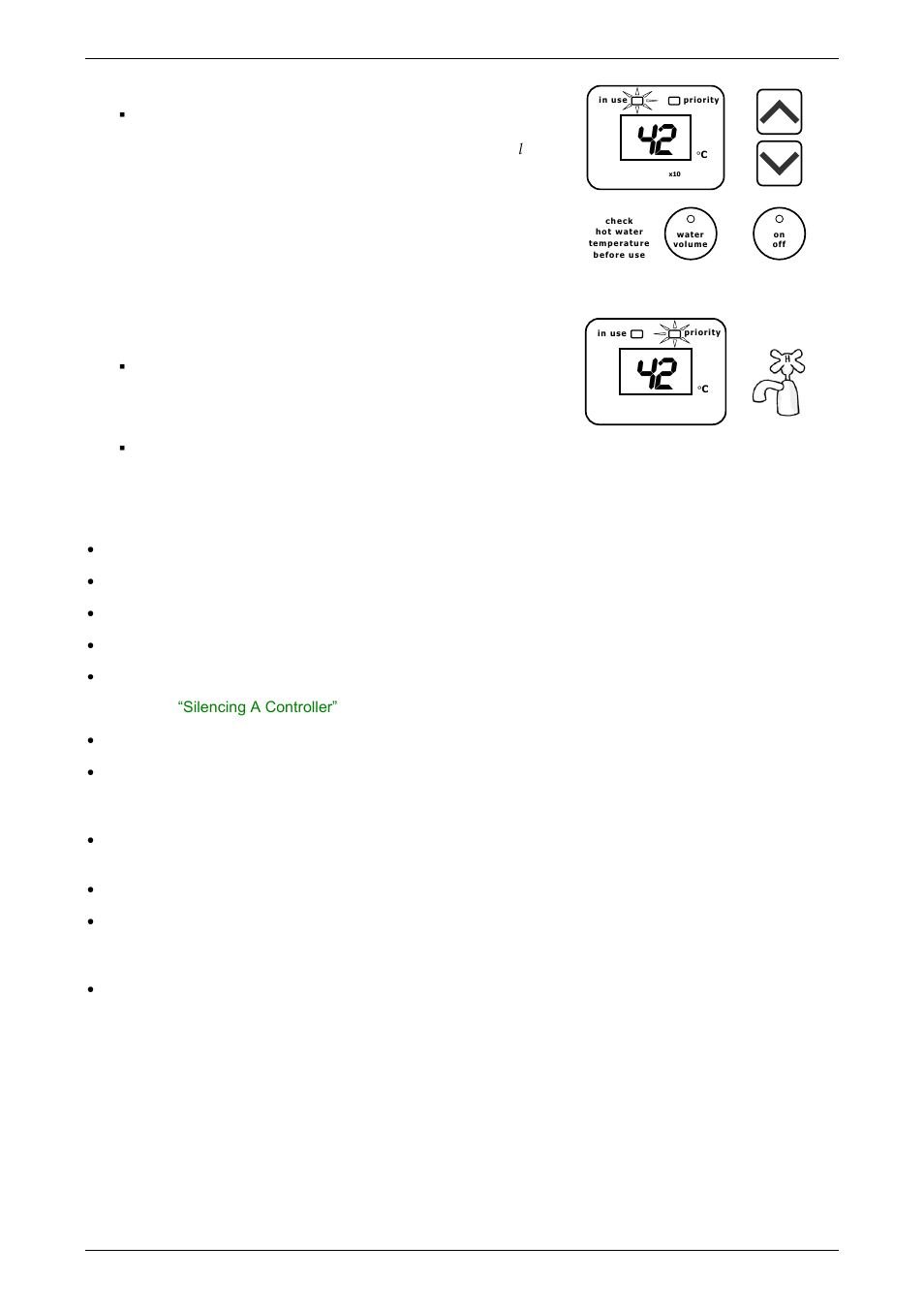 Notes on the water volume, Function | AquaMAX CG20 Series User Manual | Page 21 / 60