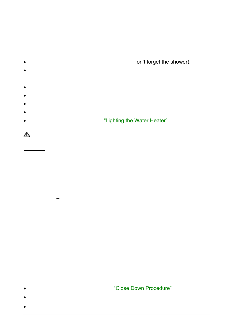 Commissioning, To fill and turn on the water heater, Gas inlet pressure | To turn off the water heater | AquaMAX G135VE User Manual | Page 33 / 40