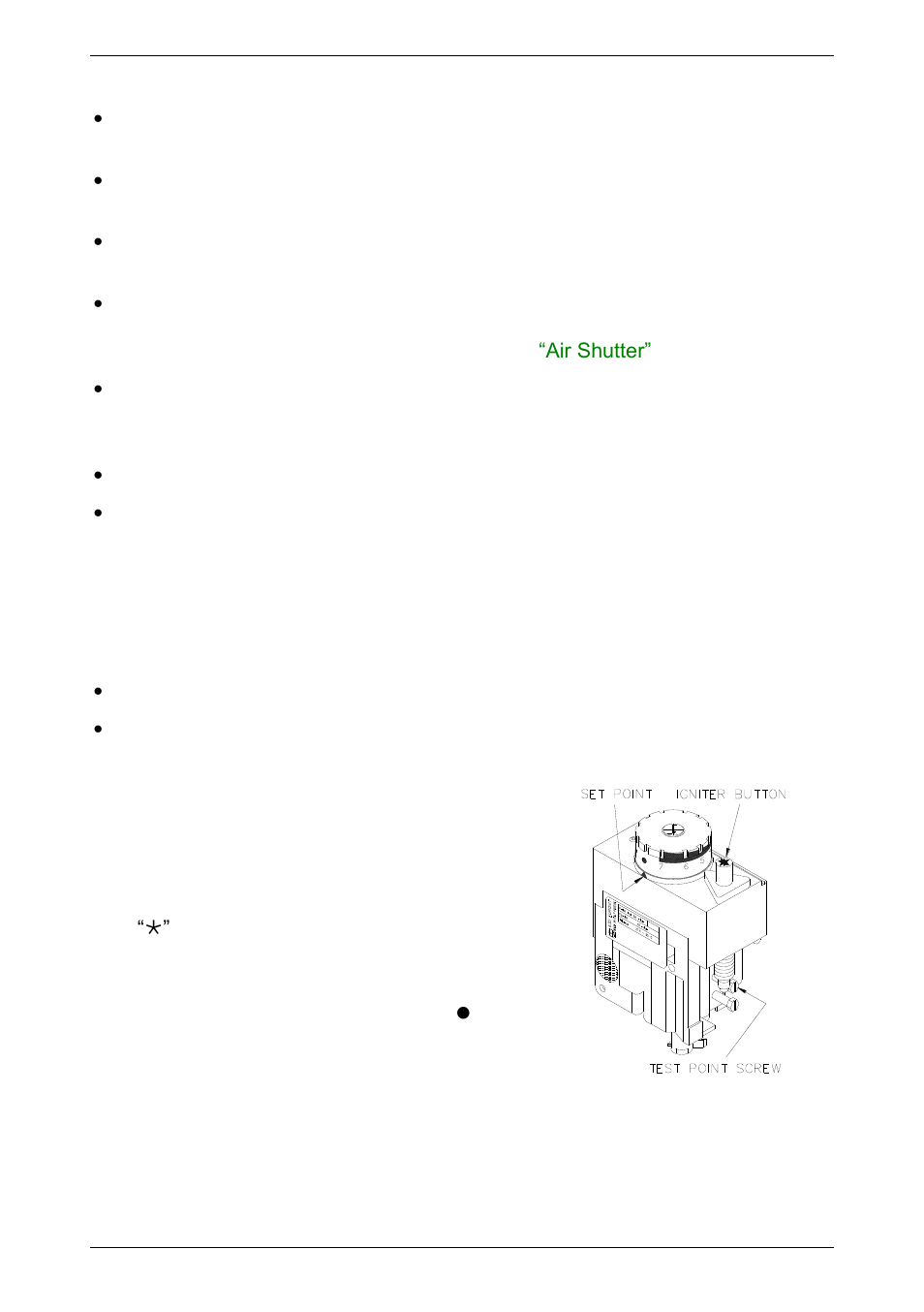 Test the water heater after installation, Air shutter, Close down procedure | Close down, Procedure | AquaMAX G135VE User Manual | Page 36 / 40