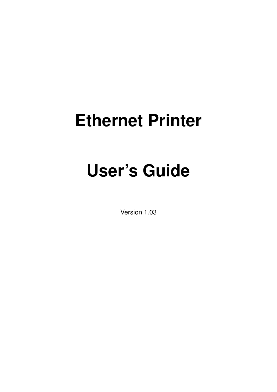 Argox Ethernet printer User Manual | 51 pages