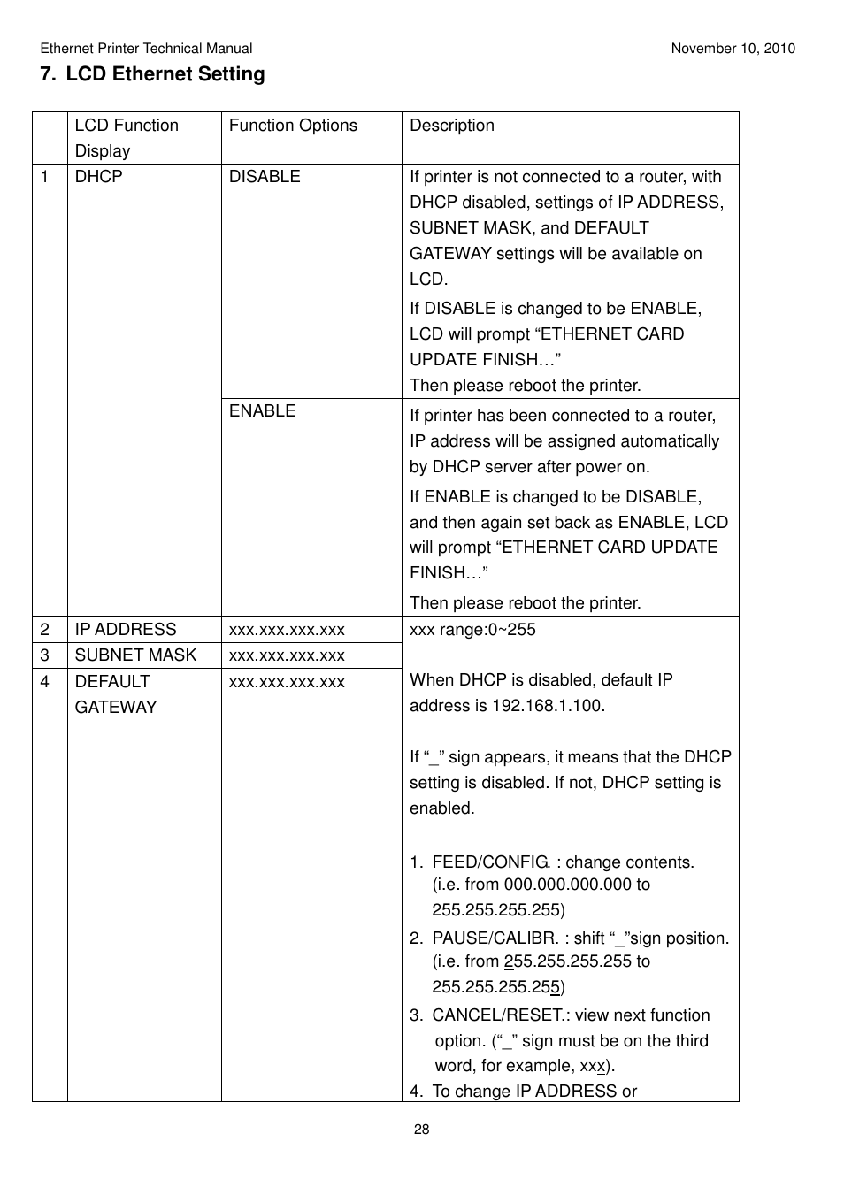 Argox Ethernet printer User Manual | Page 28 / 51