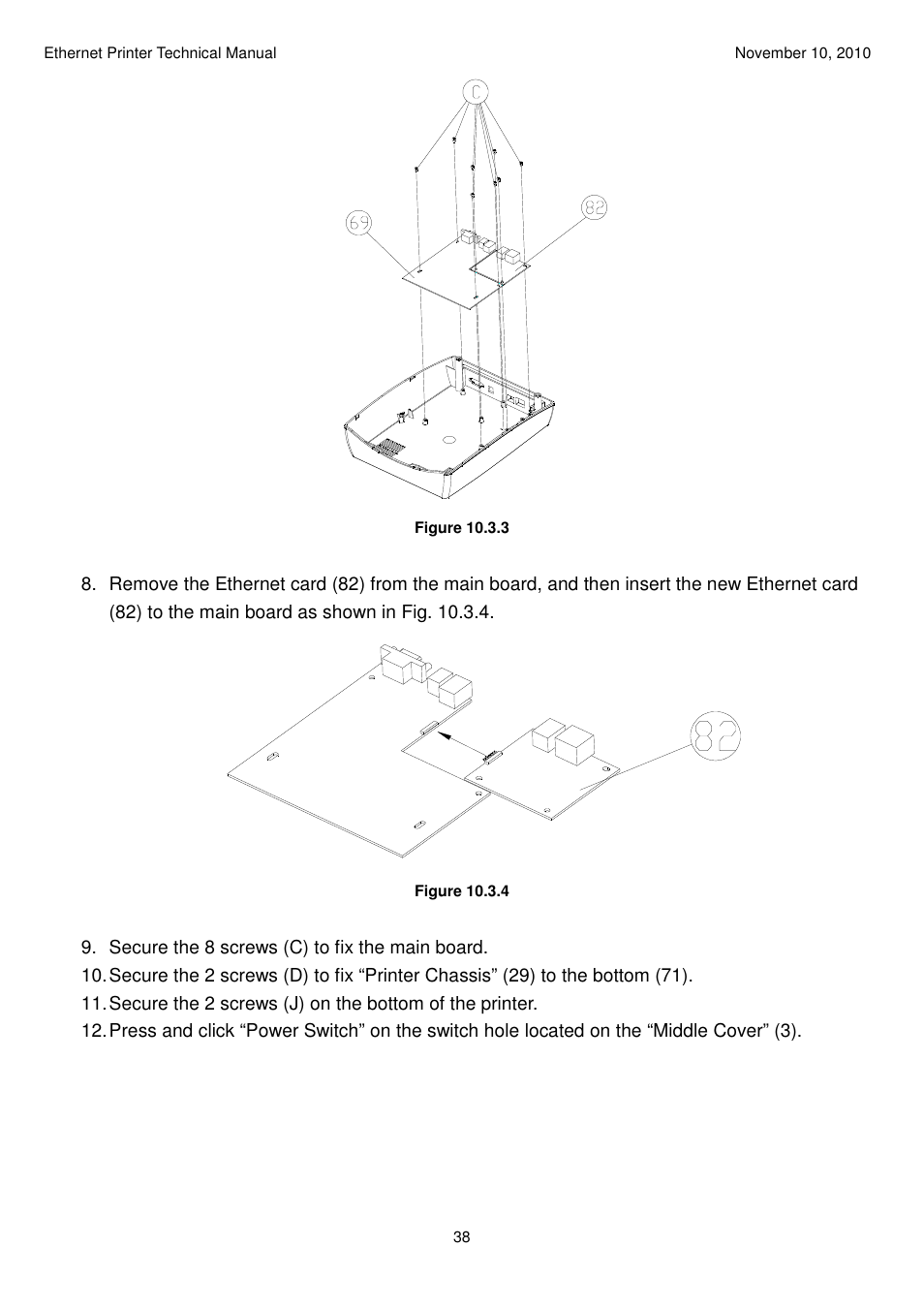 Argox Ethernet printer User Manual | Page 38 / 51