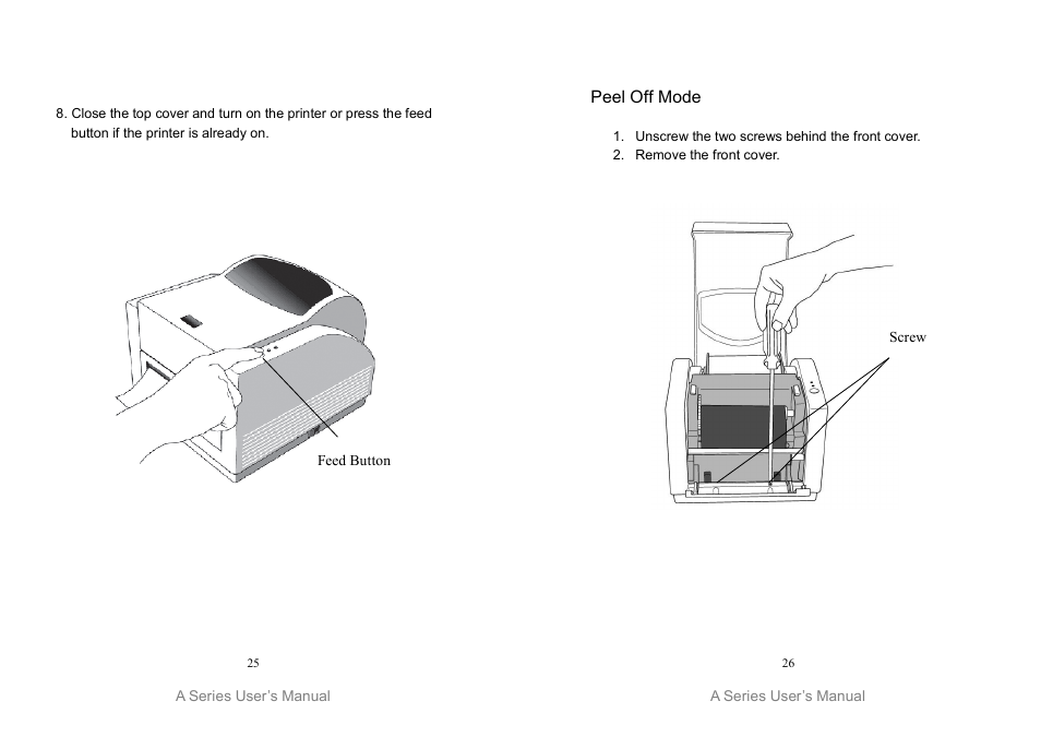 Argox A Series User Manual | Page 13 / 47