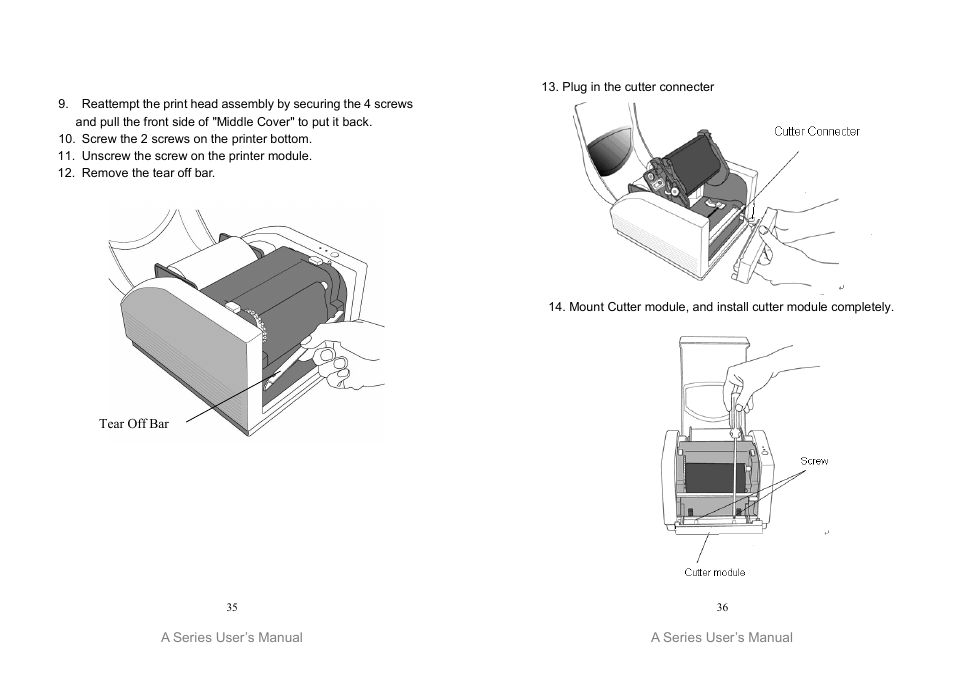 Argox A Series User Manual | Page 18 / 47