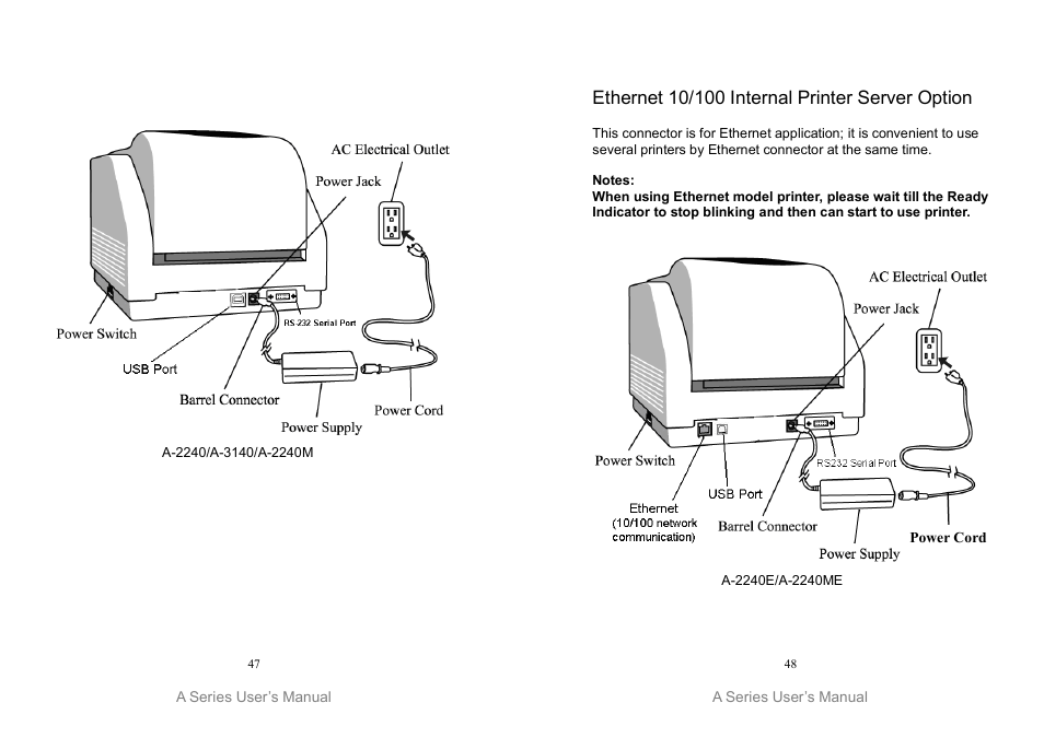 Argox A Series User Manual | Page 24 / 47