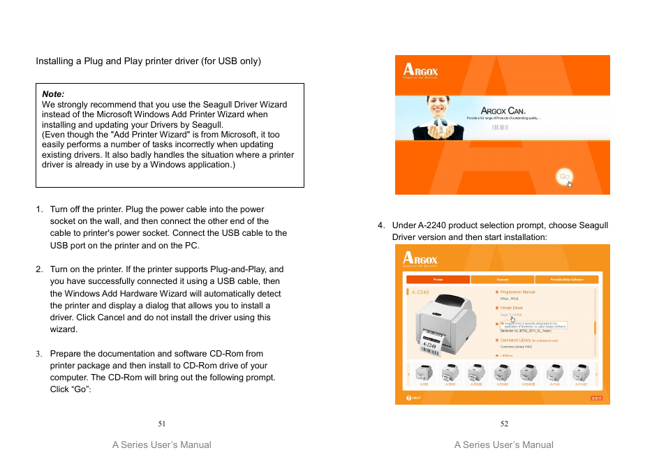 Argox A Series User Manual | Page 26 / 47