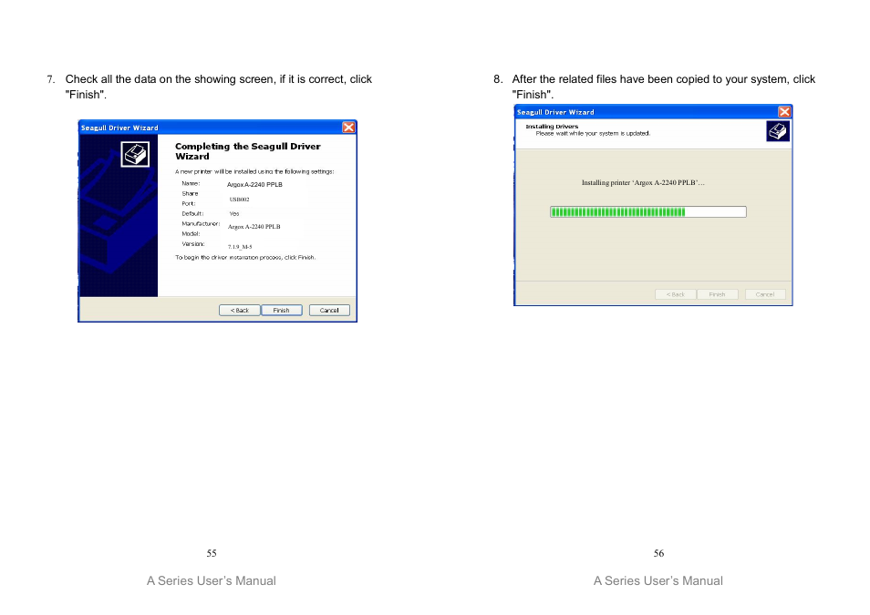 Argox A Series User Manual | Page 28 / 47