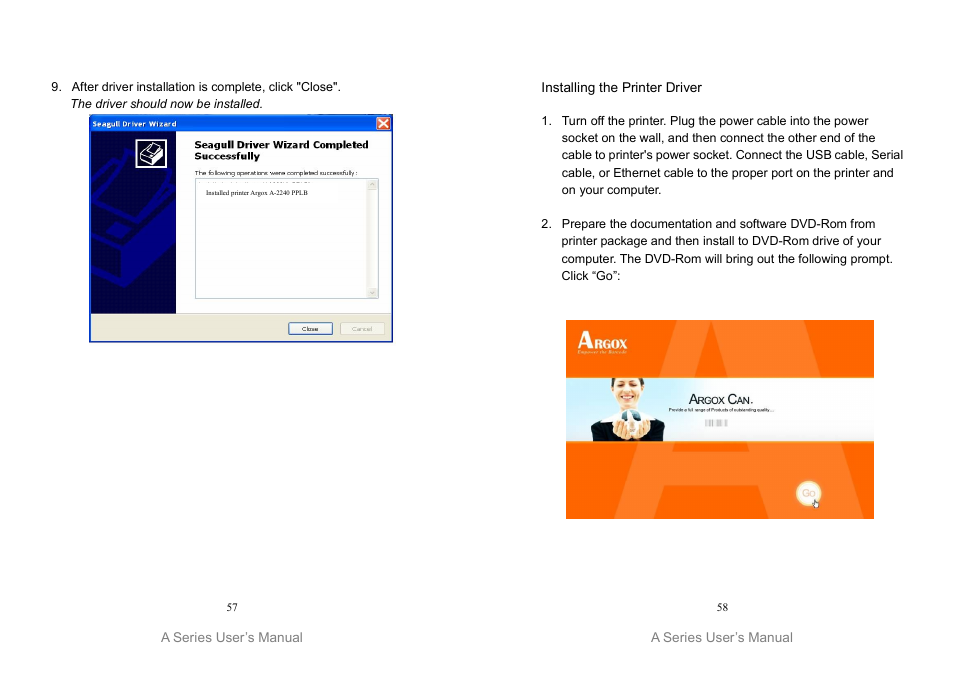 Argox A Series User Manual | Page 29 / 47