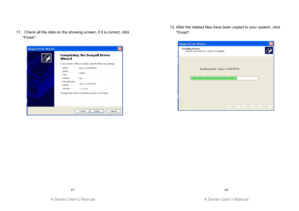 Argox A Series User Manual | Page 34 / 47