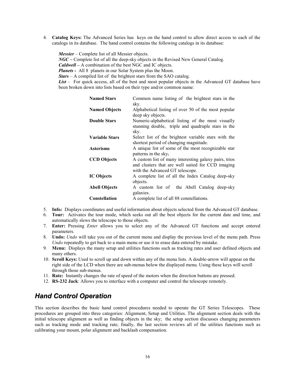 Celestron Advanced Series C8-N User Manual | Page 16 / 71