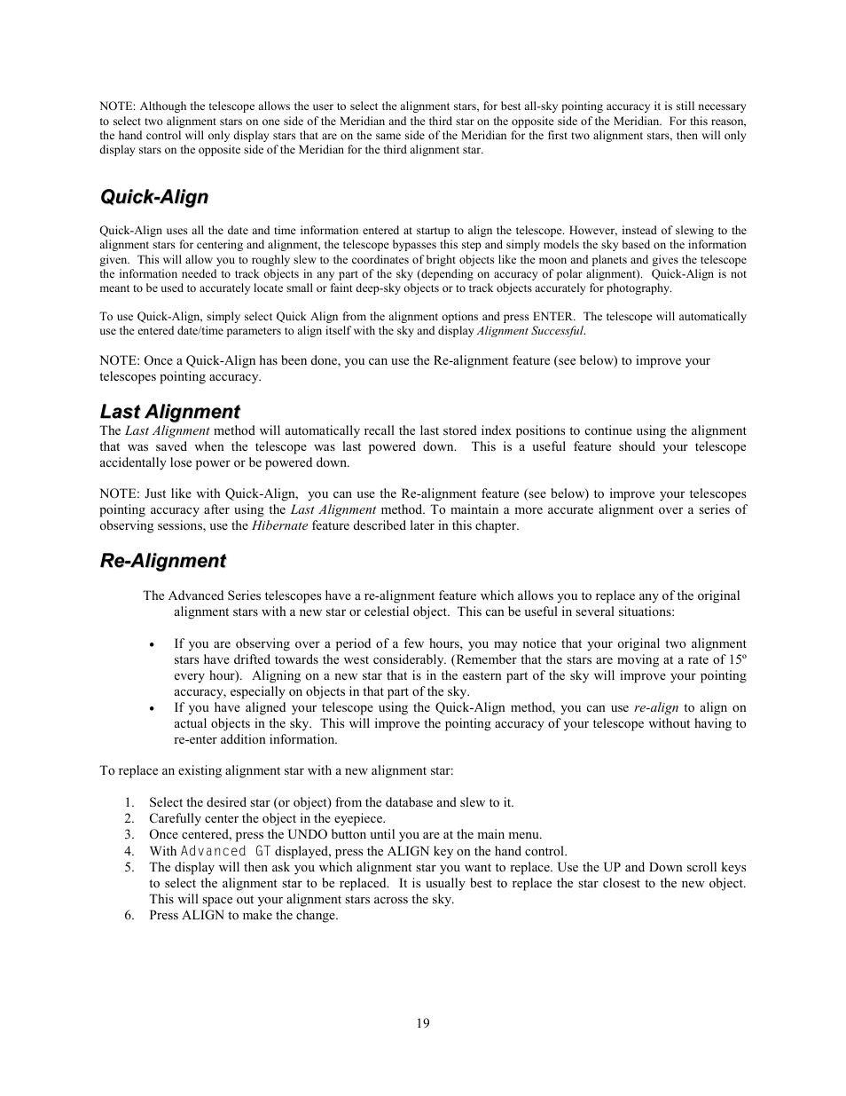 Celestron Advanced Series C8-N User Manual | Page 19 / 71