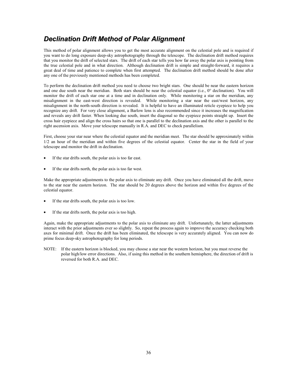 Celestron Advanced Series C8-N User Manual | Page 36 / 71