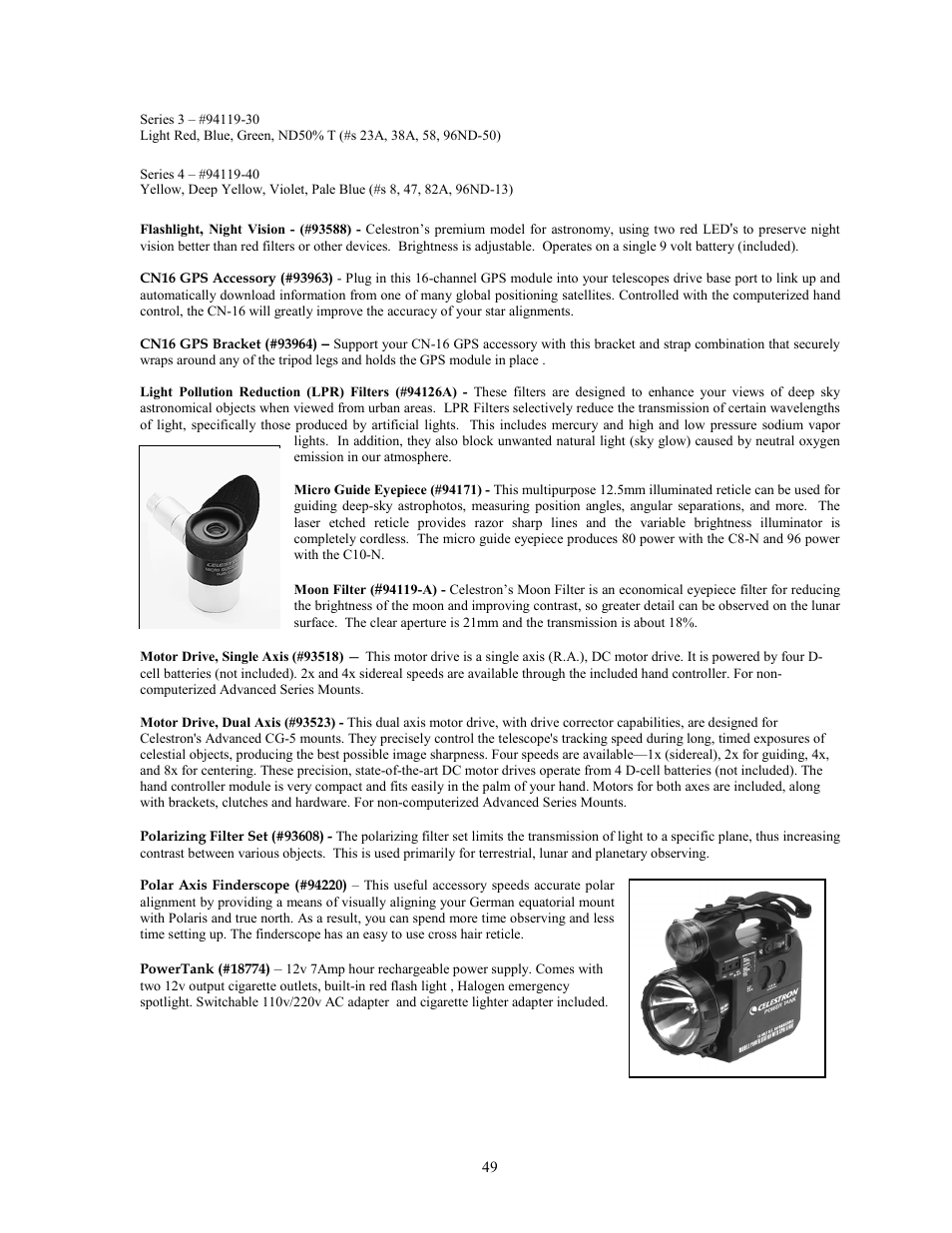 Celestron Advanced Series C8-N User Manual | Page 49 / 71