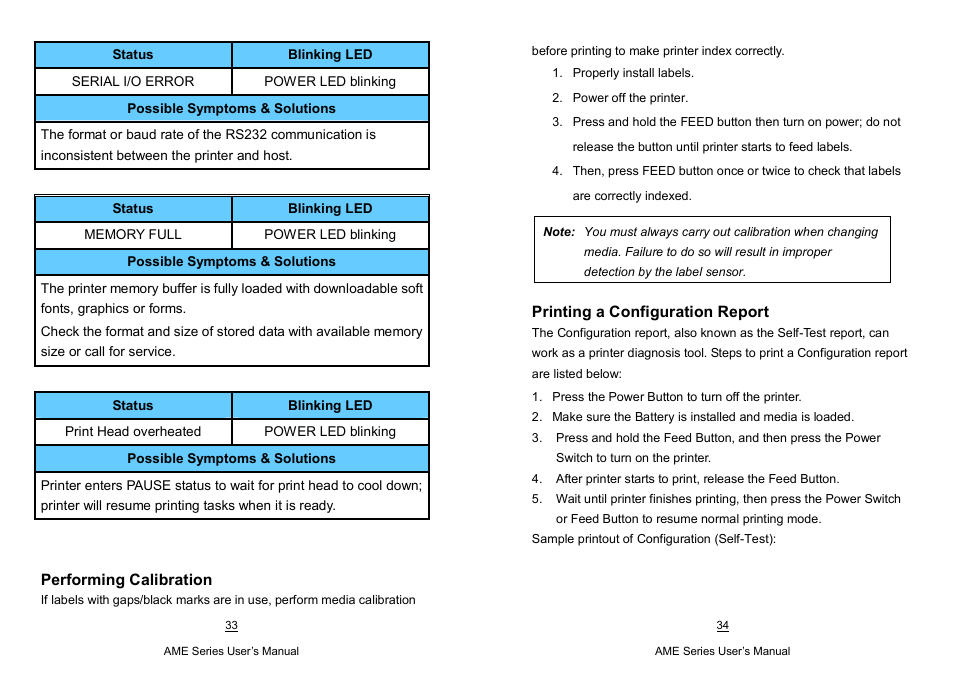 Argox AME-3230 Series User Manual | Page 17 / 23