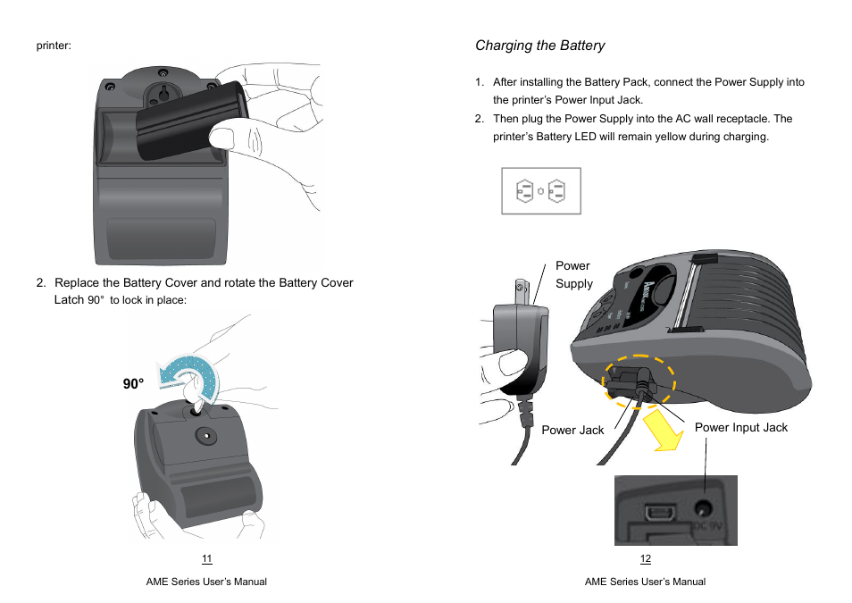 Argox AME-3230 Series User Manual | Page 6 / 23