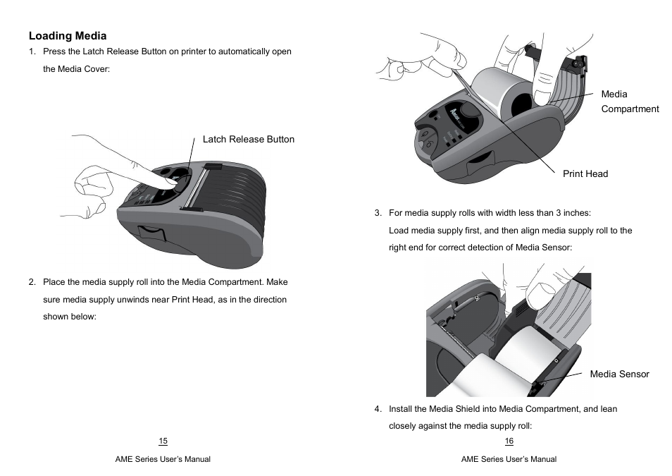 Argox AME-3230 Series User Manual | Page 8 / 23