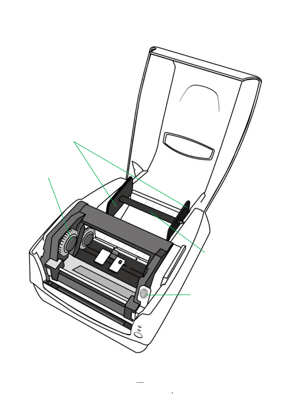 Interior view i | Argox CP Series User Manual | Page 11 / 84