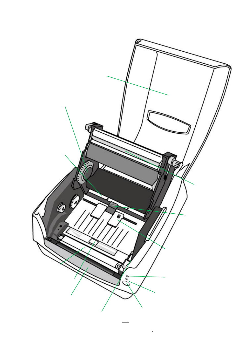 Interior view ii | Argox CP Series User Manual | Page 12 / 84