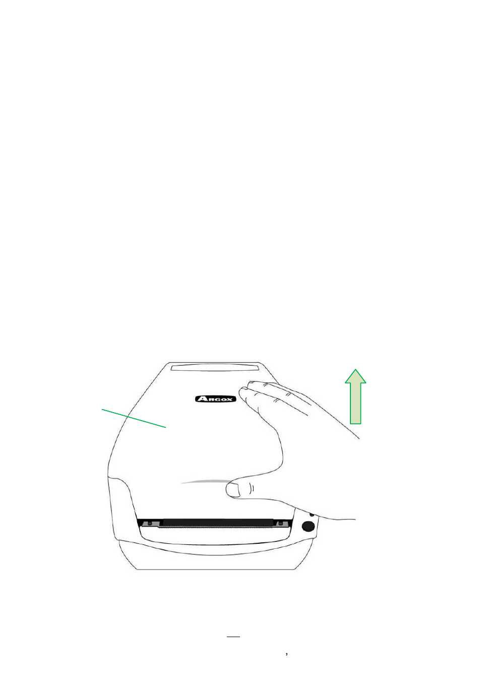 Loading media, Preparing media, Placing media roll | Argox CP Series User Manual | Page 15 / 84