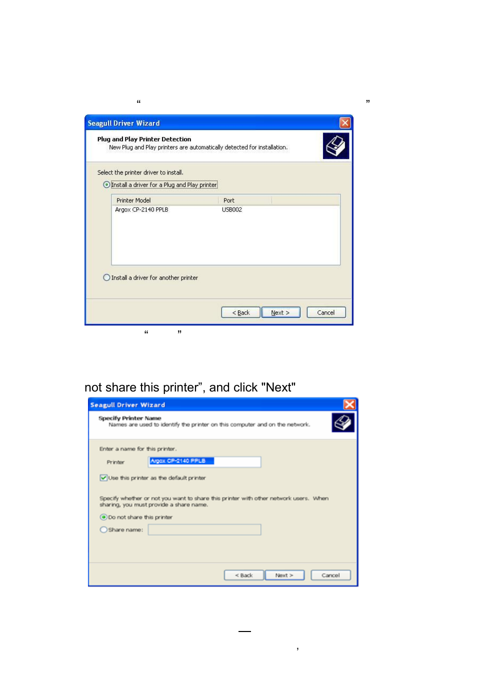 Argox CP Series User Manual | Page 50 / 84