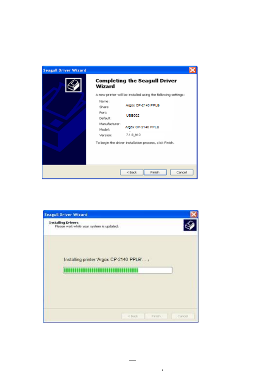 Argox CP Series User Manual | Page 51 / 84