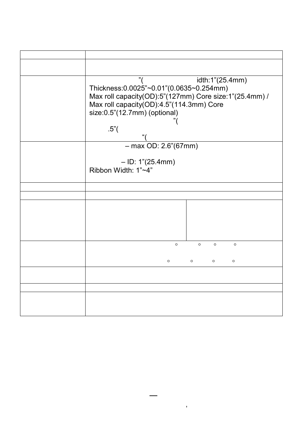Argox CP Series User Manual | Page 64 / 84