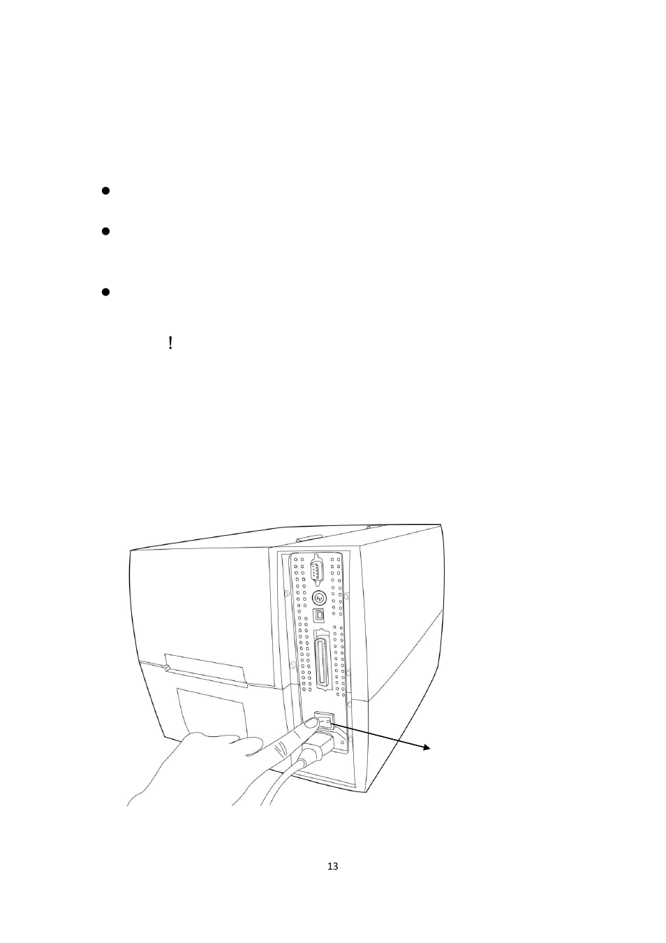 Lacing the, Rinter, Onnecting the | Rinter to a, Ower, Ource | Argox F1 User Manual | Page 13 / 81