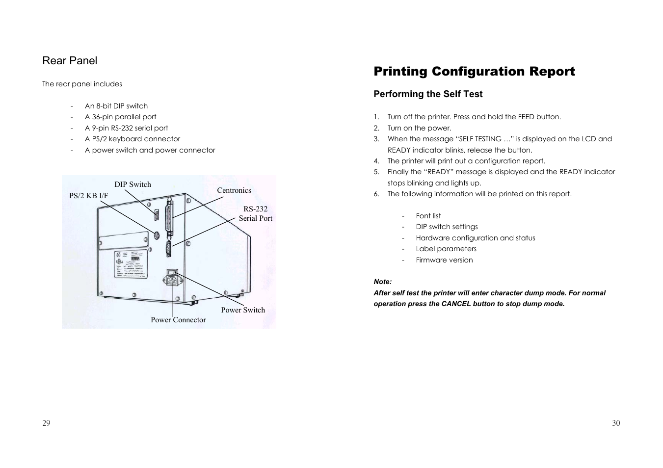 Printing configuration report | Argox G-6000 User Manual | Page 15 / 36