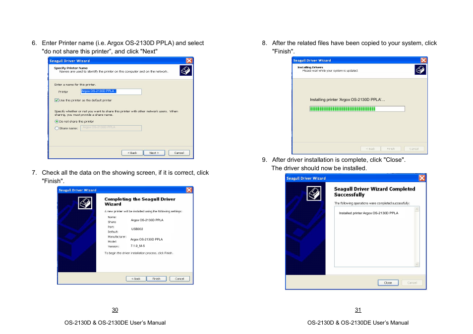 Argox OS-2130D User Manual | Page 22 / 37