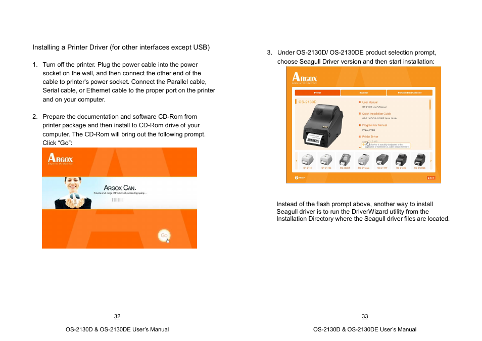 Argox OS-2130D User Manual | Page 23 / 37