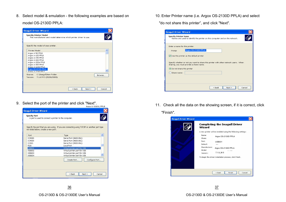 Argox OS-2130D User Manual | Page 25 / 37