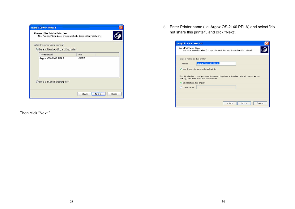 Argox OS Series User Manual | Page 20 / 43