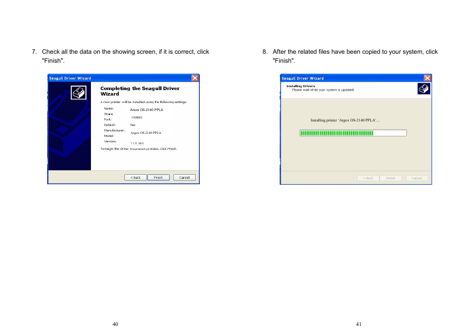 Argox OS Series User Manual | Page 21 / 43