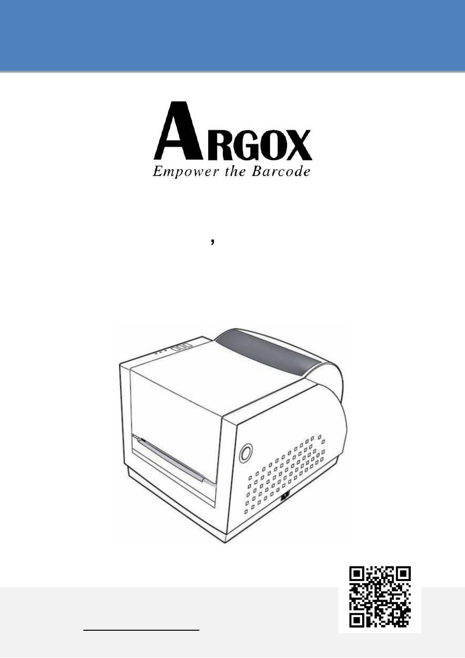 Argox R Series User Manual | 72 pages