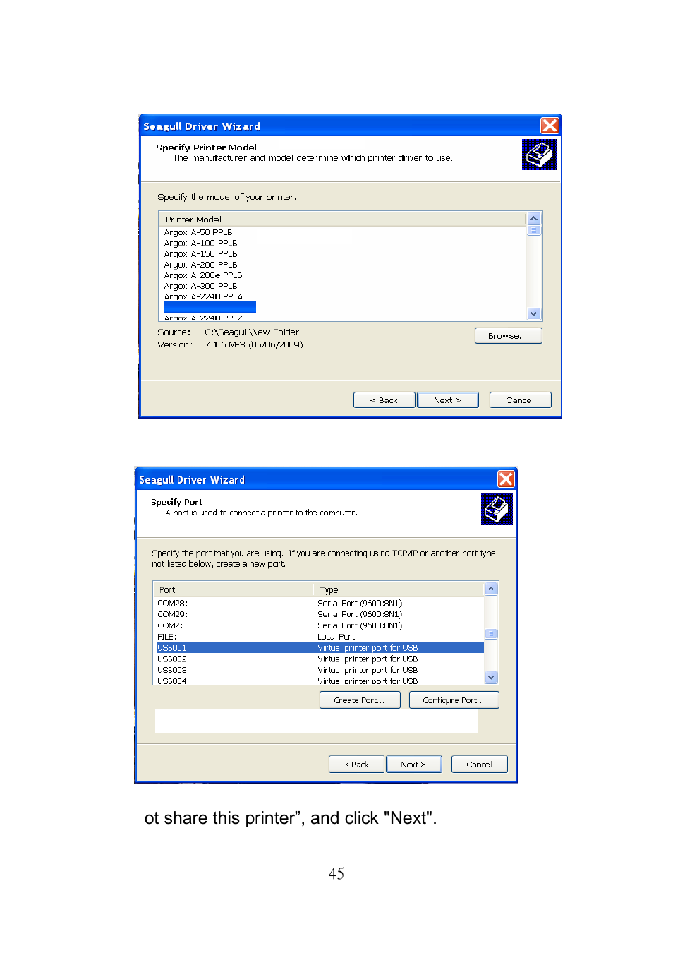 Argox R Series User Manual | Page 45 / 72