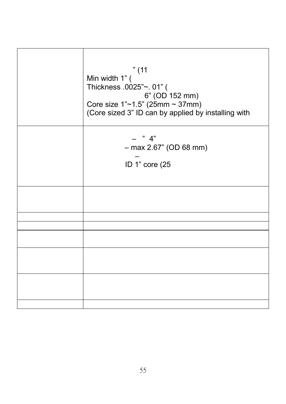 Argox R Series User Manual | Page 55 / 72