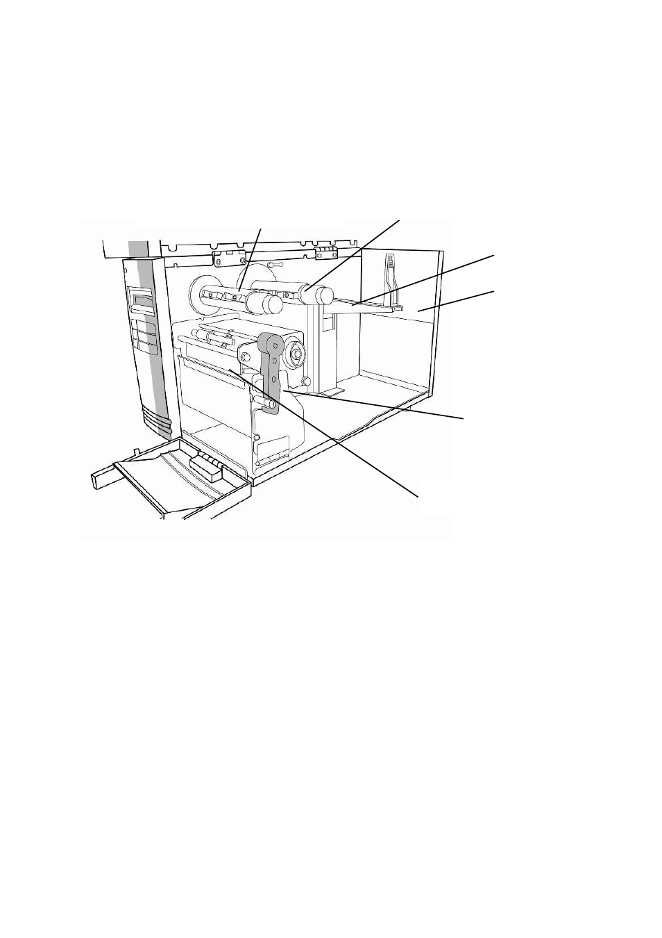 Internal parts and features | Argox X Series User Manual | Page 10 / 126