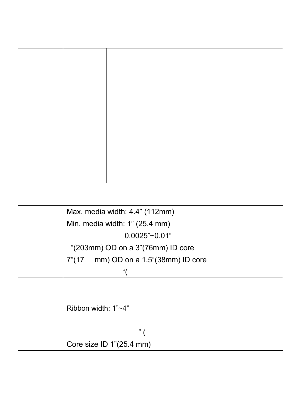Argox X Series User Manual | Page 112 / 126