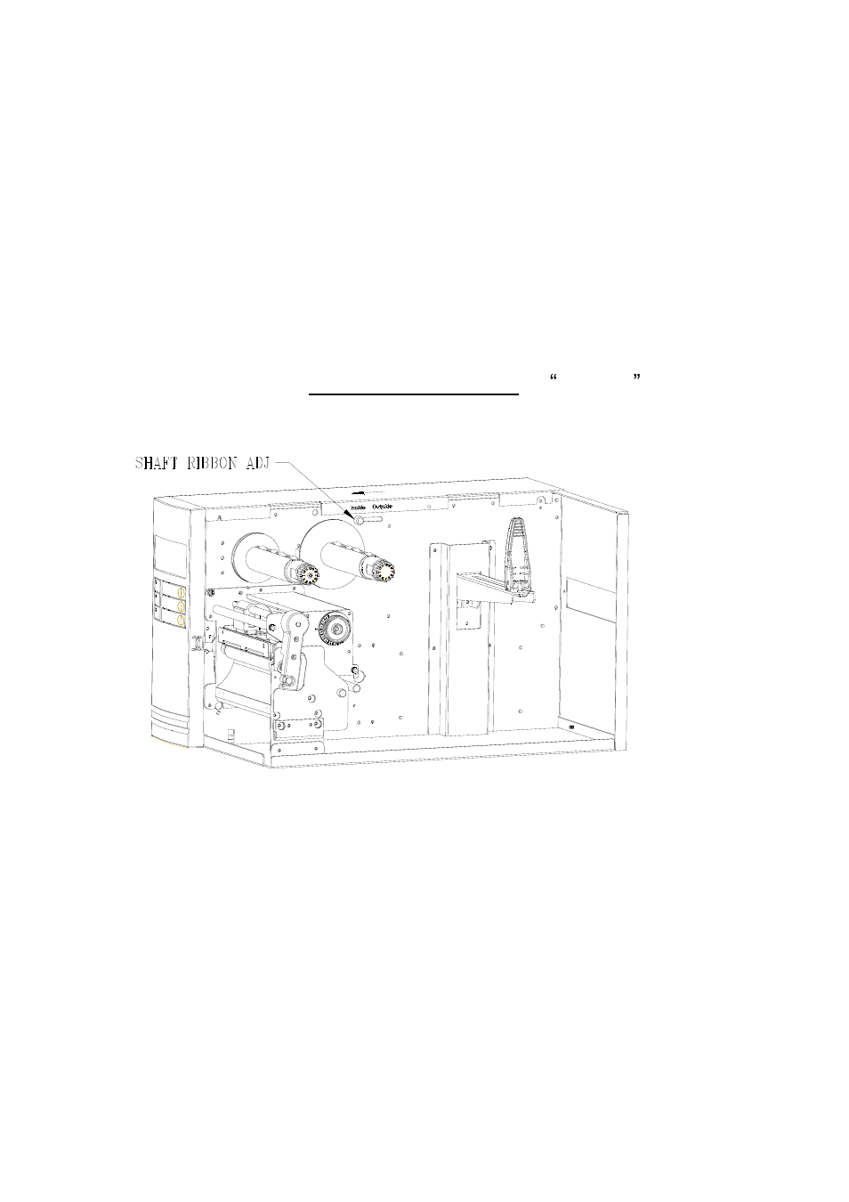 Switching ribbon wound ink-side in or ink-side out | Argox X Series User Manual | Page 17 / 126