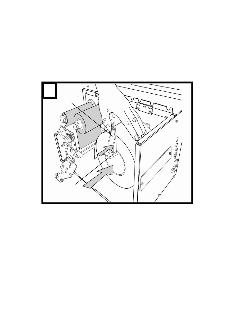 Standard mode loading media | Argox X Series User Manual | Page 20 / 126