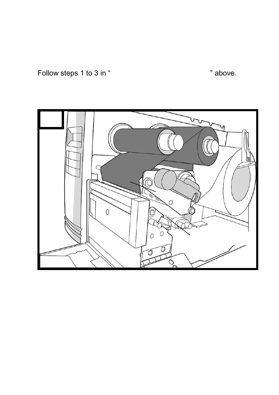 Cutter mode loading media | Argox X Series User Manual | Page 28 / 126