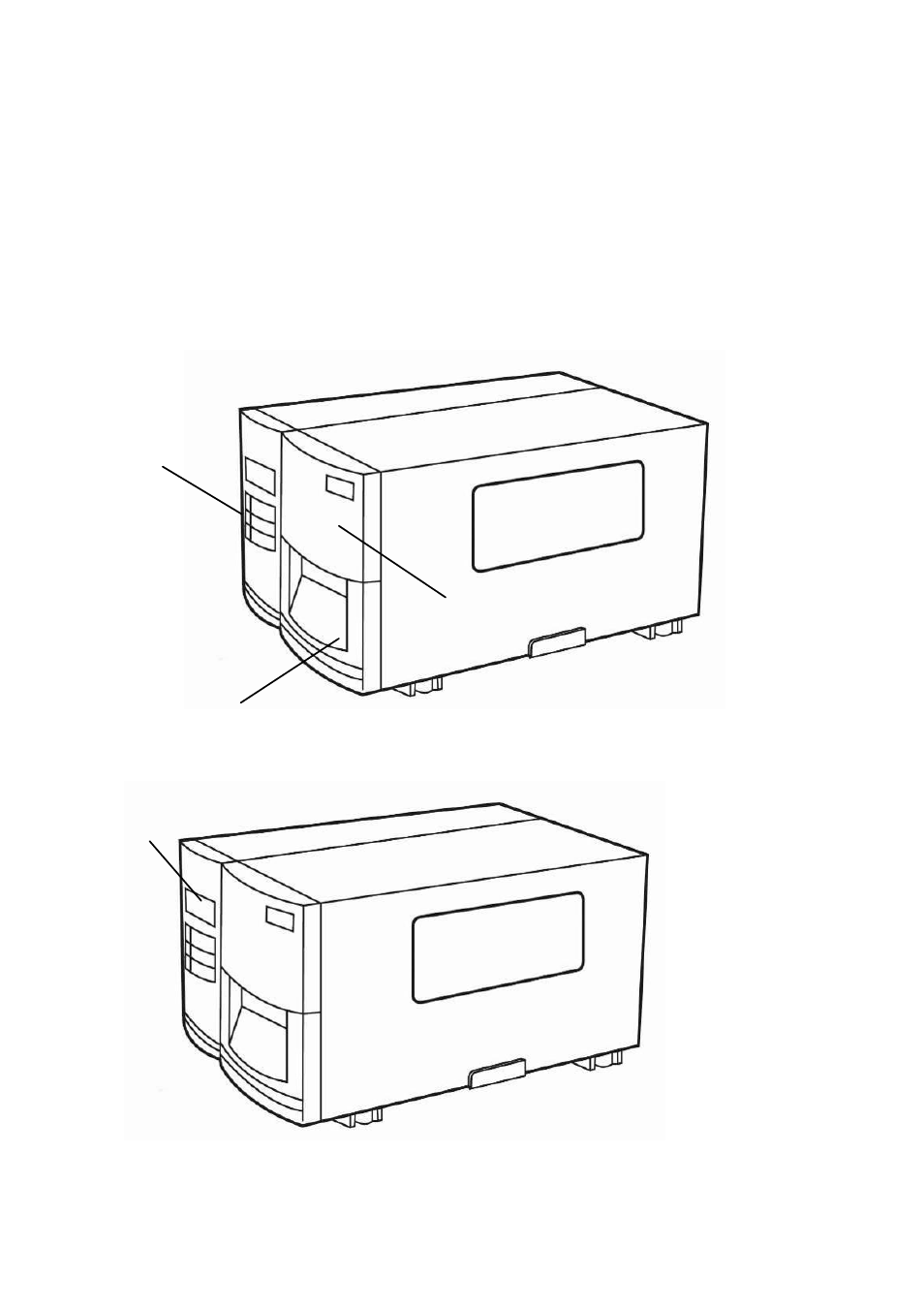 Printer operation, Front panel | Argox X Series User Manual | Page 32 / 126